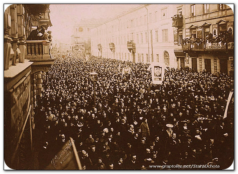 poch�d narodowy 1905 - marsz narodowy
