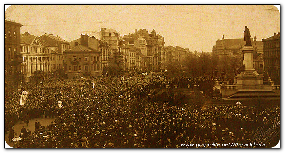 Poch�d narodowy 1905 - marsz narodowy